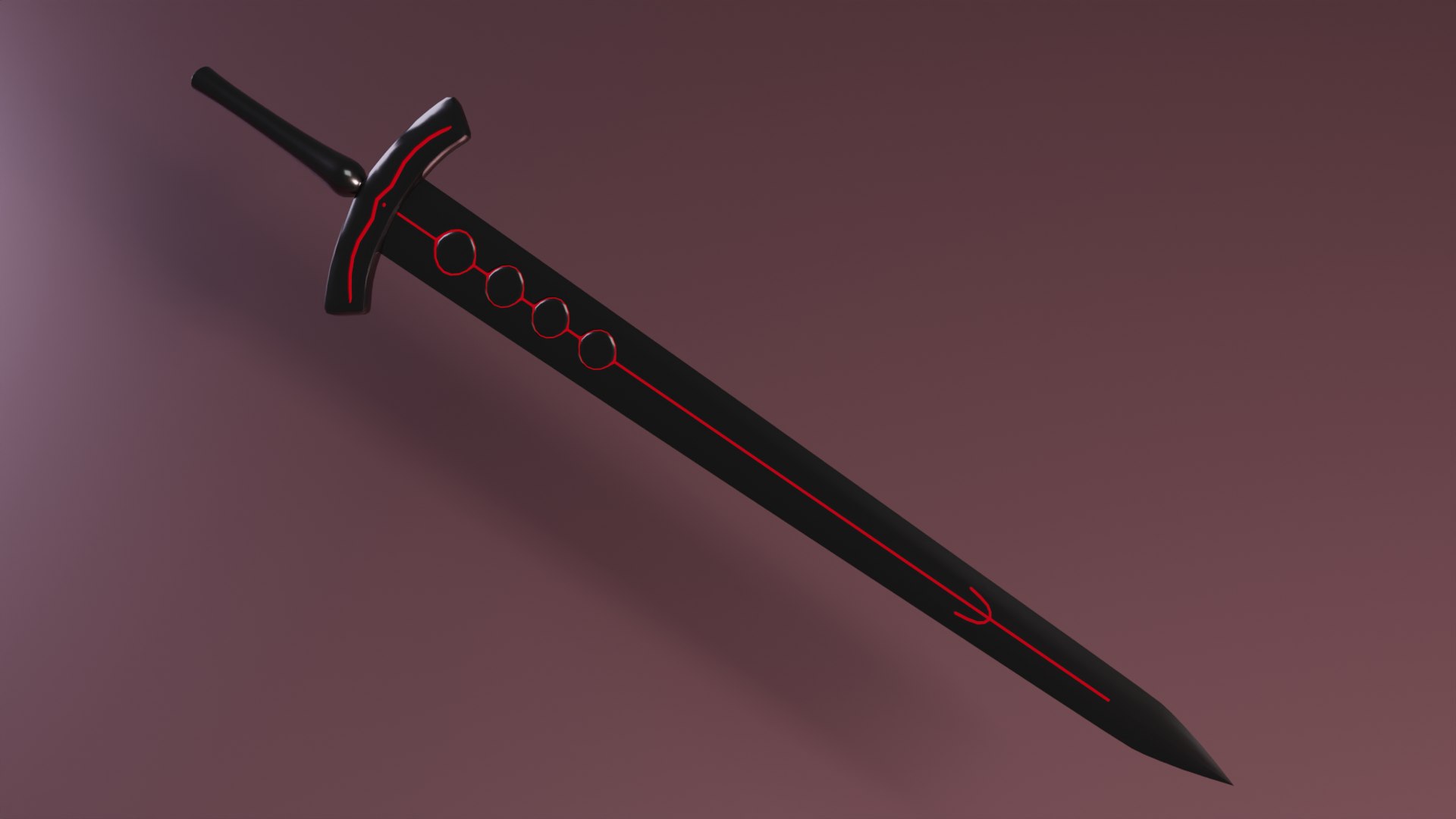 black sword yoru Free 3D Model in Heavy Weapon 3DExport
