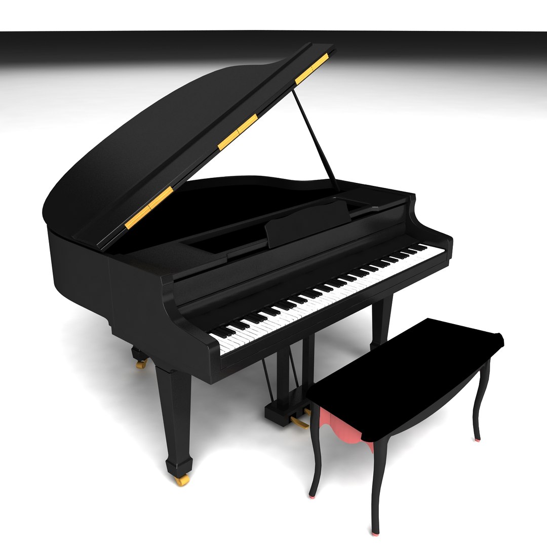 3D Grand Piano - TurboSquid 513338