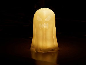 3D Printable Halloween Ghost Lampshade