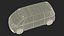 3D Electric Minivan model