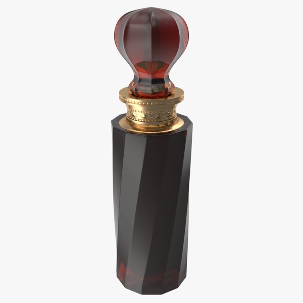 3D photorealistic perfume bottle