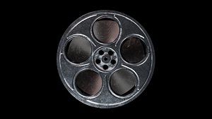 3D model Film Reel