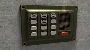 Switch Board Control Panel Worn