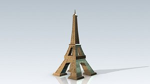 Low Poly Tower Eiffel