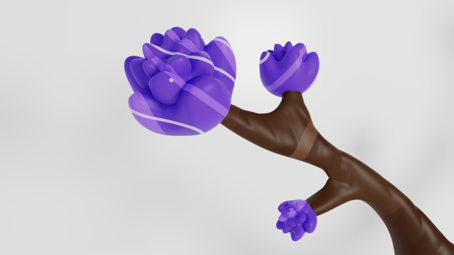 3D Moon Flower Model - TurboSquid 1959105