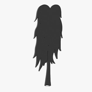 Birch Tree Silhouette