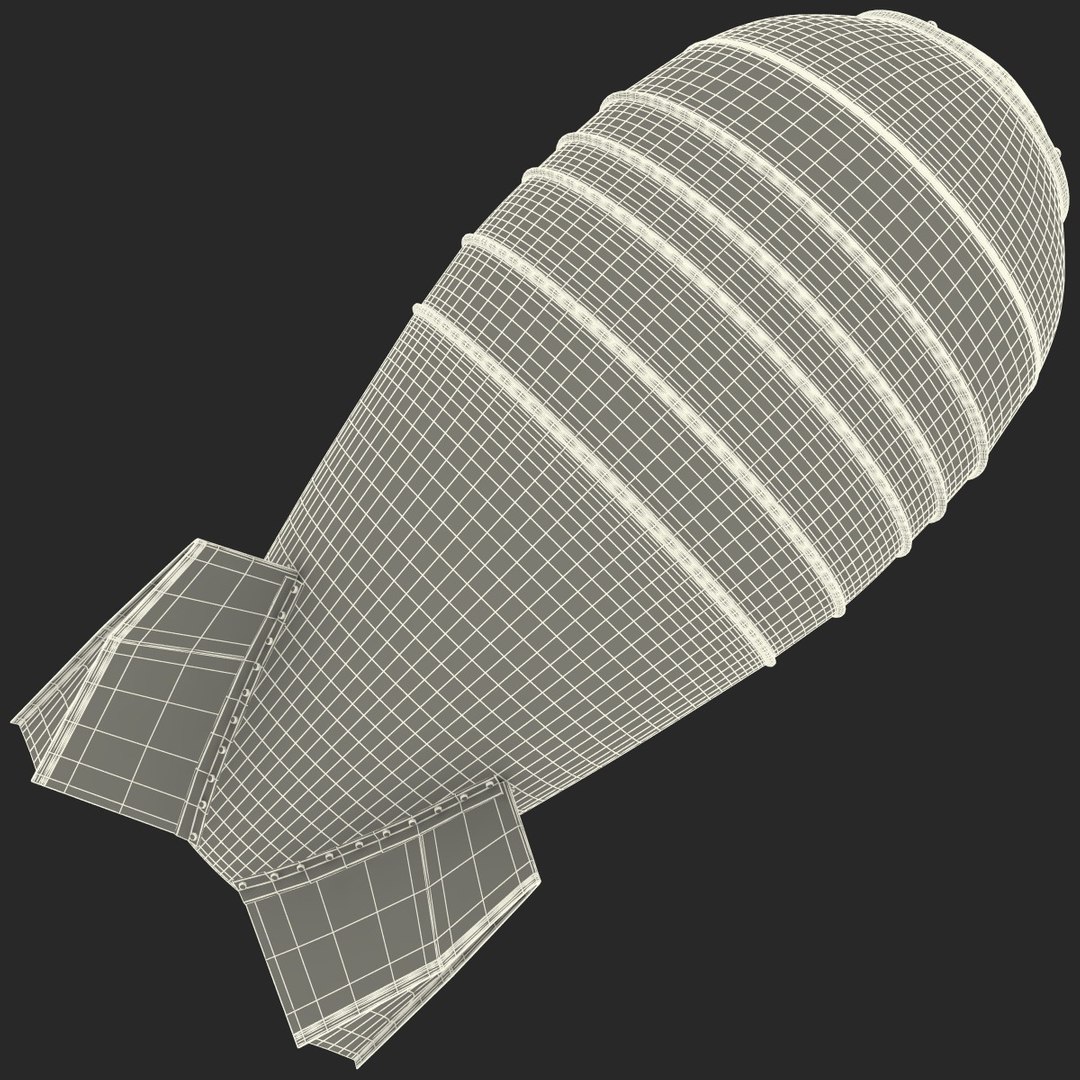 Atomic Bomb Mark 6 3d Max