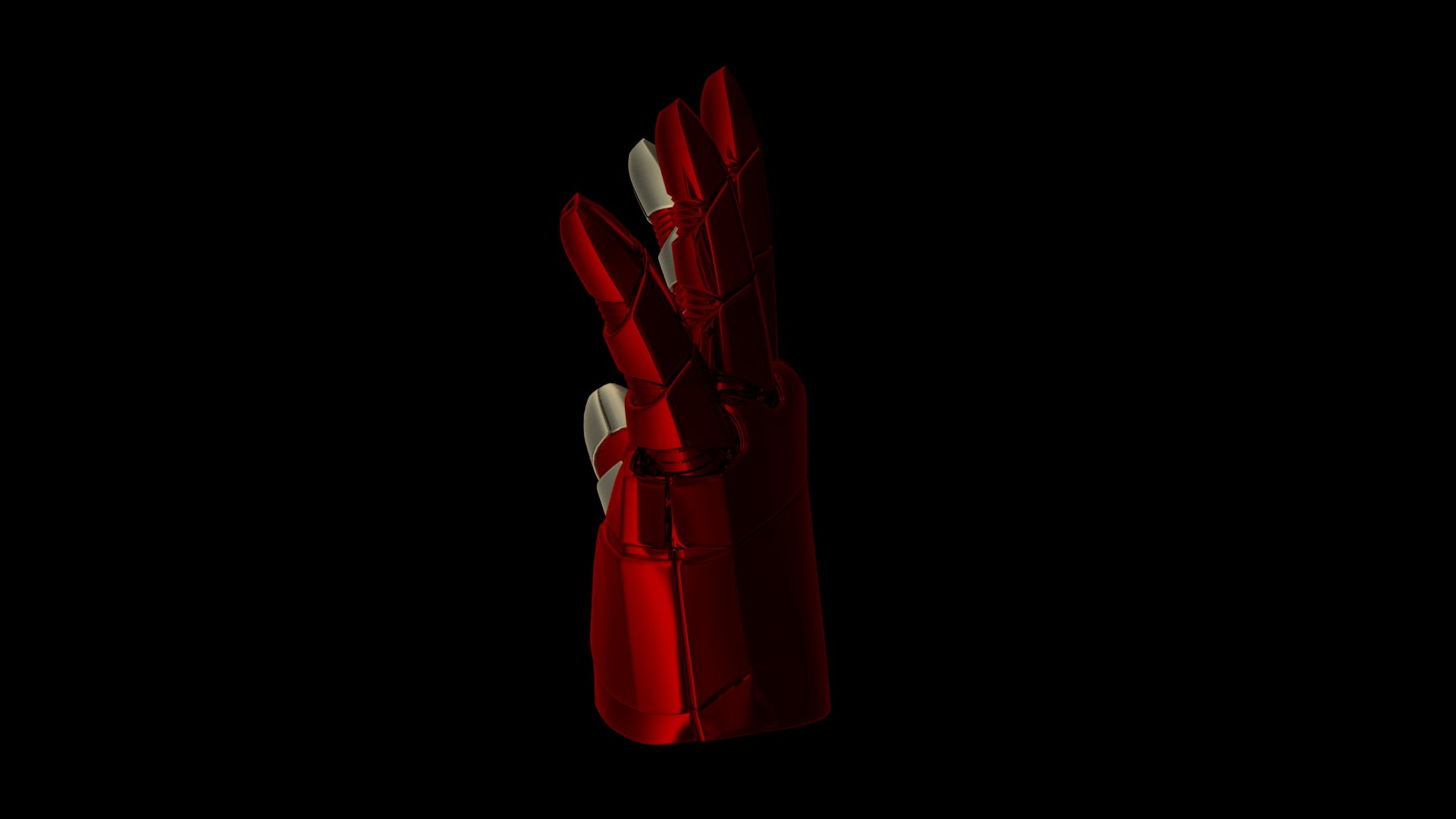 modèle 3D de Gant Iron Man - TurboSquid 1095504