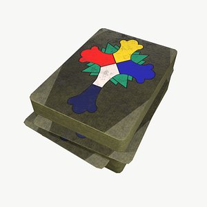 Stylized deck of cards