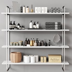 Bathroom Accessories 40 3D model