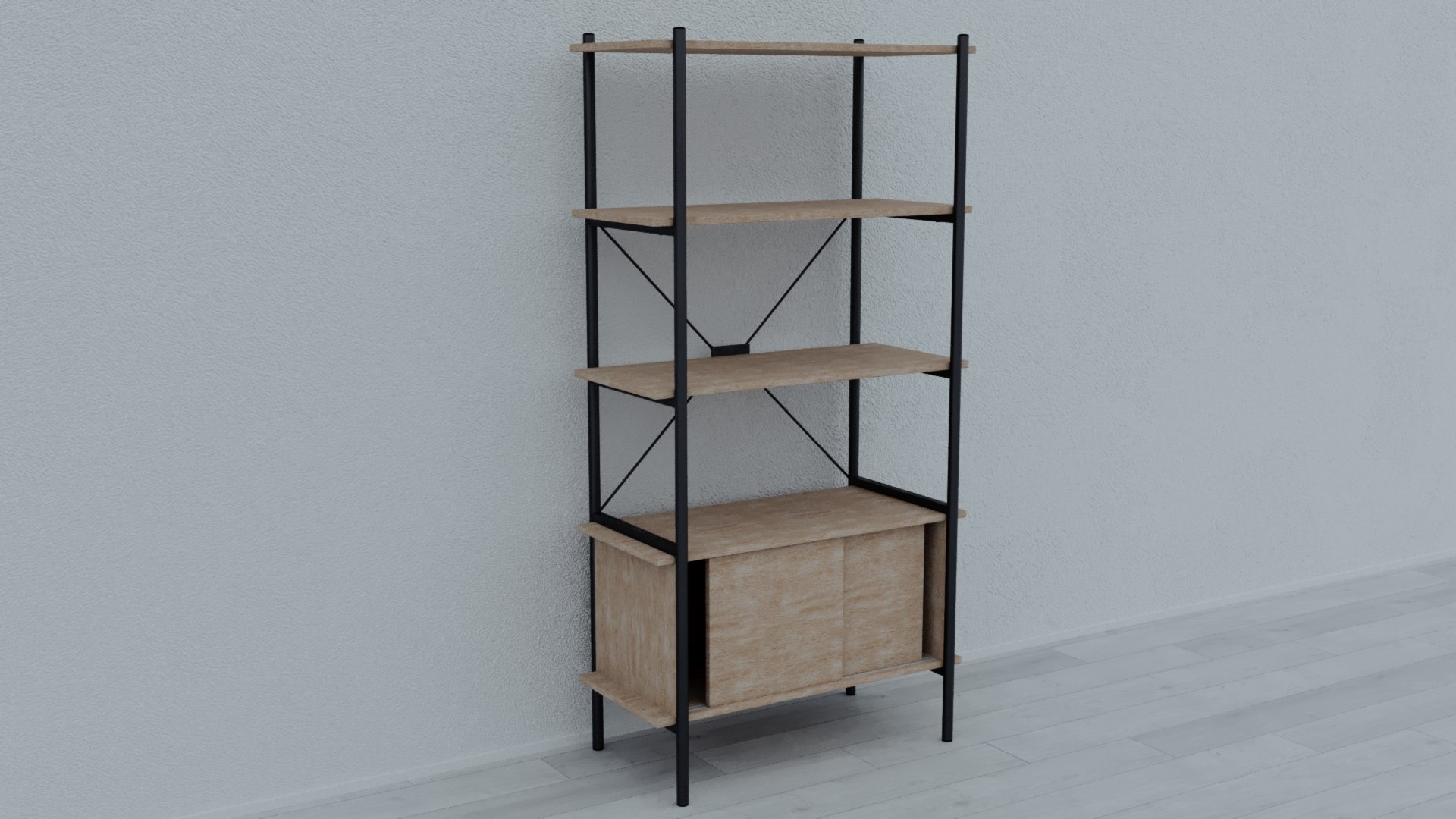 Shelving 4 Jysk 3D TurboSquid 2047406
