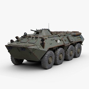 BTR 80 APC 3D model