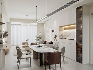 3D Modern Restaurant