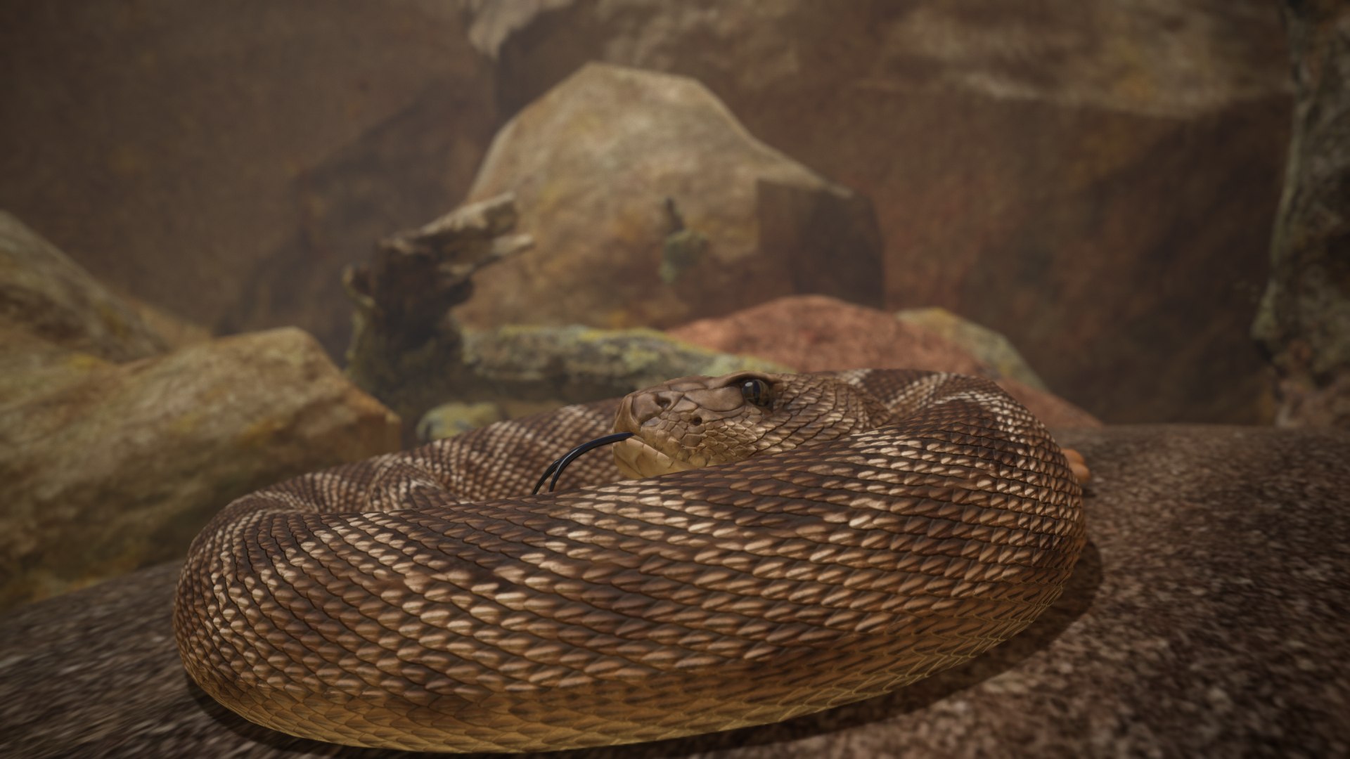 Rattlesnake 3D model https://p.turbosquid.com/ts-thumb/zD/qOTdbA/JS/screenshot087/png/1626569458/1920x1080/fit_q87/42146c0e4289cc0fd836626d20db0a520fe2ad75/screenshot087.jpg