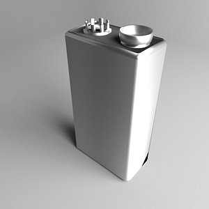 3D battery 9v cell