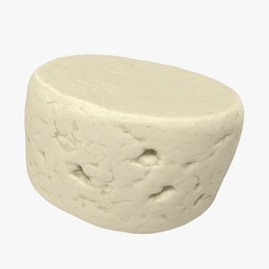 Fresh Cheese Extreme Definition 3D Scanned