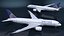United Airlines Boeing 787-8 Dreamliner 3D model