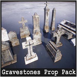 3D Gravestones  14 Variations