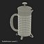 French Press 3 3D Model