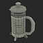French Press 3 3D Model