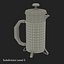 French Press 3 3D Model
