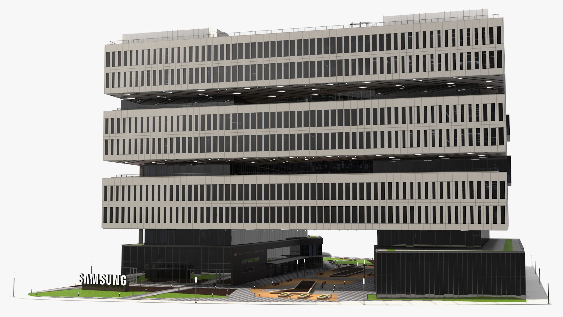 3D Samsung Campus model https://p.turbosquid.com/ts-thumb/zE/FVyLI4/8e/samsungcampus3dmodel024/jpg/1626882928/1920x1080/fit_q87/5873a774827570a666449d37a71d2dace0aecf25/samsungcampus3dmodel024.jpg