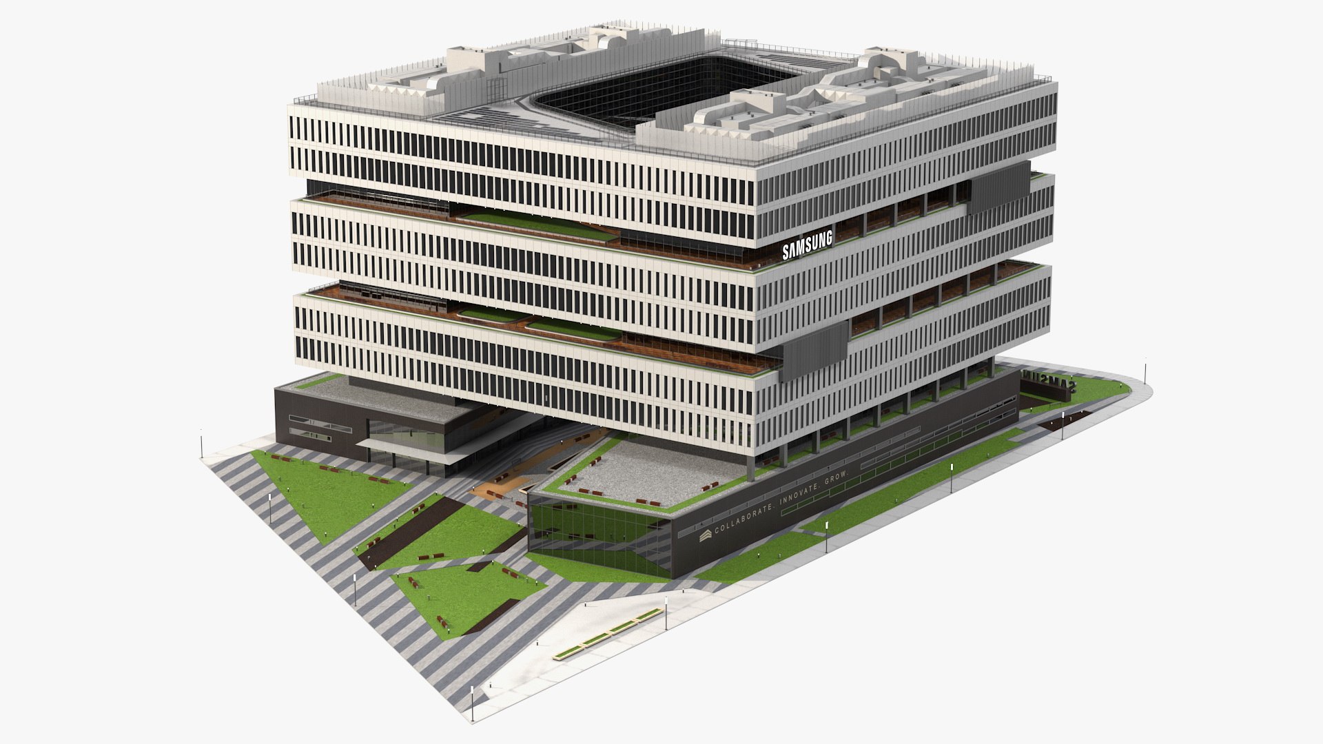 3D Samsung Campus model https://p.turbosquid.com/ts-thumb/zE/FVyLI4/DJ/samsungcampus3dmodel022/jpg/1626882923/1920x1080/fit_q87/af10f50554aacd1baa059852cea13bffd8339b07/samsungcampus3dmodel022.jpg