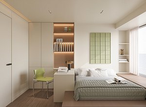 Modern bedroom
