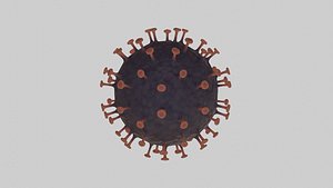 coronavirus covid 19 pbr 3D model
