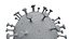 Low-Poly-Coronavirus COVID 19-Modell mit PBR-Materialien