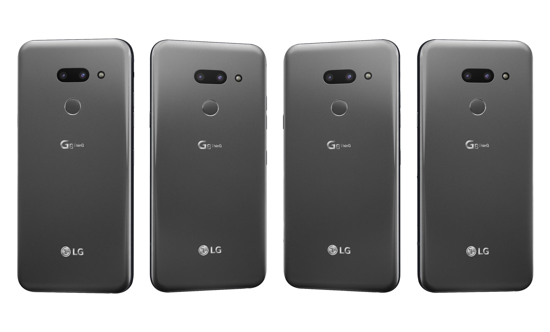 LG G8 ThinQ Gray 3D Model - TurboSquid 2072438