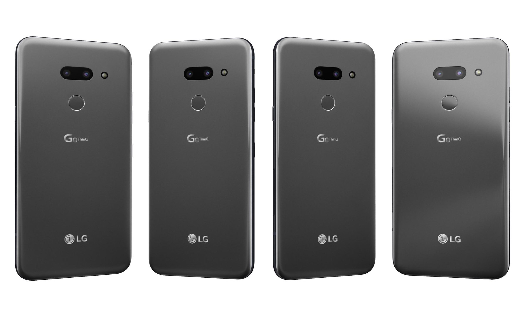 LG G8 ThinQ Gray 3D Model - TurboSquid 2072438