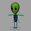 Rigged Alien Freddy