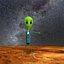 Rigged Alien Freddy