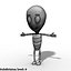 Rigged Alien Freddy