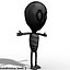 Rigged Alien Freddy