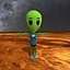 Rigged Alien Freddy