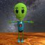 Rigged Alien Freddy