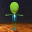 Rigged Alien Freddy
