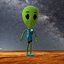 Rigged Alien Freddy