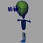 Rigged Alien Freddy
