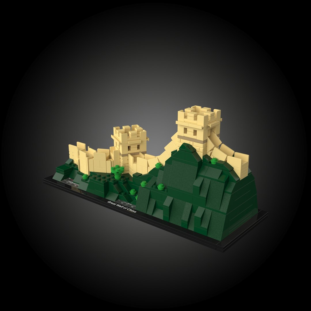 otte æg Gedehams 3D Lego 21041 Great Wall of China - TurboSquid 1797641