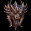 Dragon Head Relief No3 3D print model
