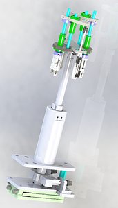 long stroke cylinder application model