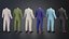 Collezione di abiti formali da uomo - Animazione e gioco pronti