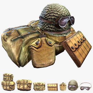 soldier accessories helmet 3d max