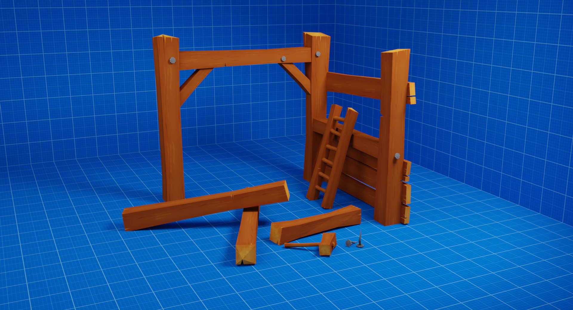Modular Set 3D Model - TurboSquid 1170473