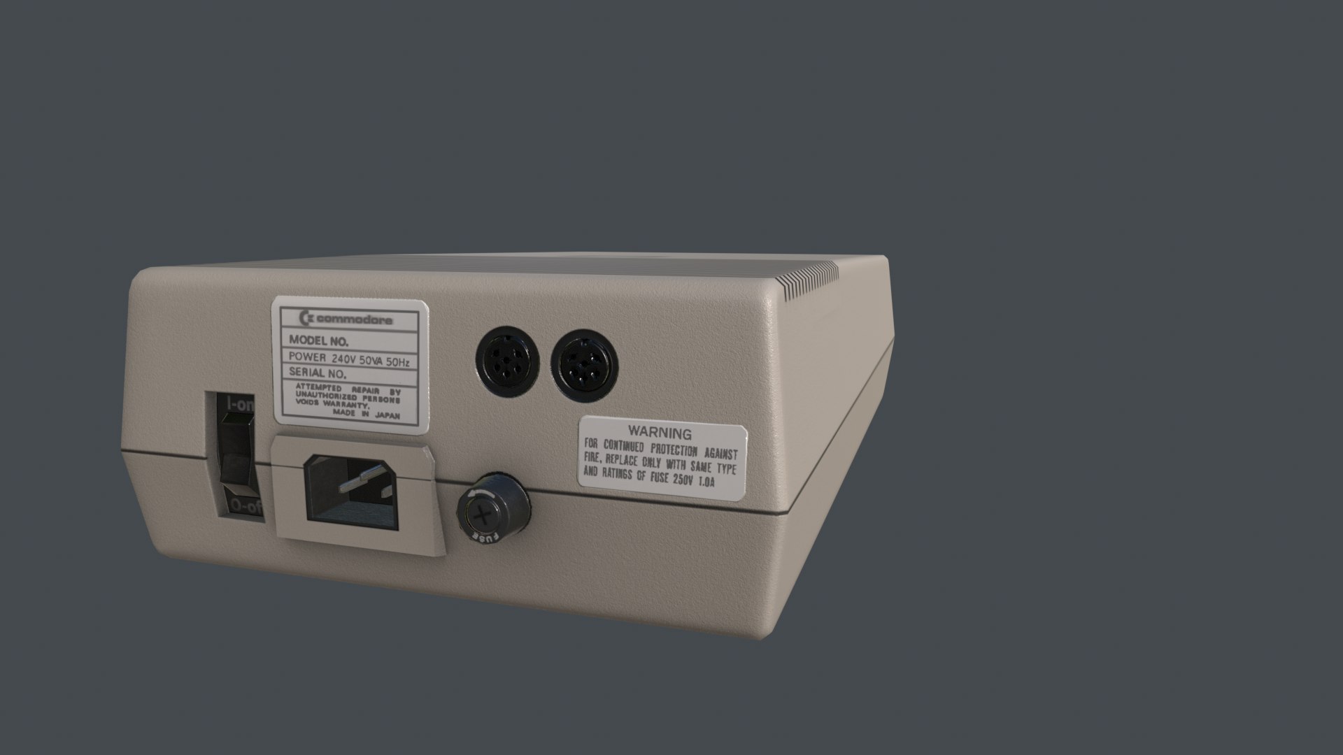 3D Commodore 1541 - TurboSquid 2311181