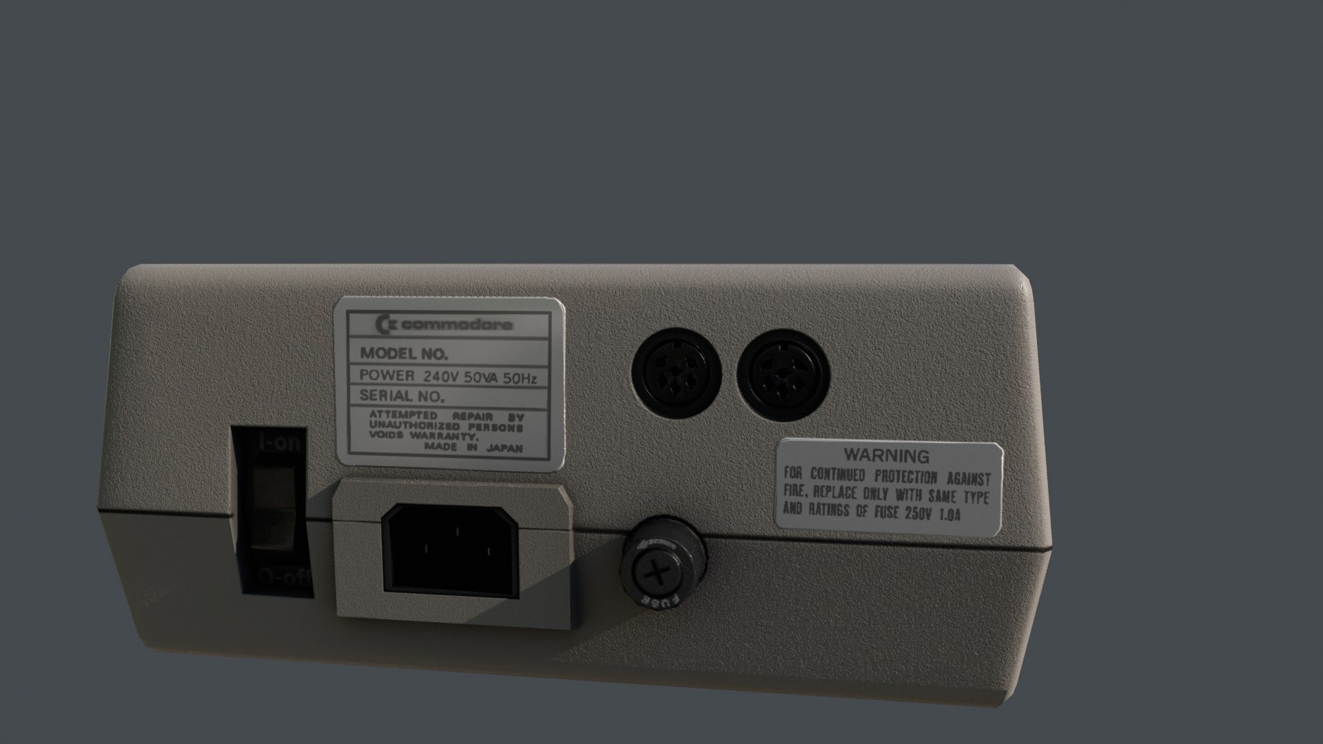 3D Commodore 1541 - TurboSquid 2311181