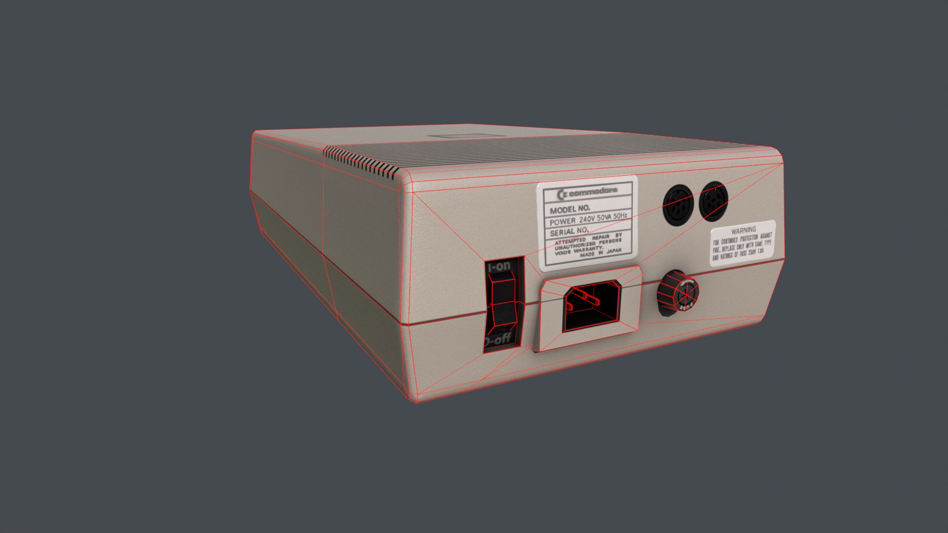 3D Commodore 1541 - TurboSquid 2311181